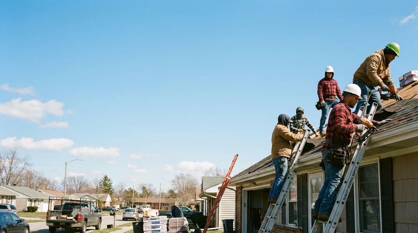 Roofing in Ingalls, MI near me